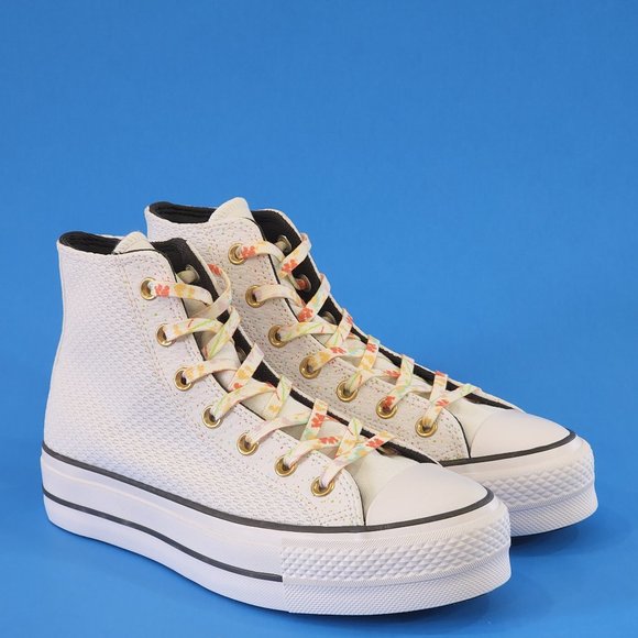 Converse CTAS Hi Lift Splatter Women's Platform Sneakers A02561C NWT - Picture 1 of 6